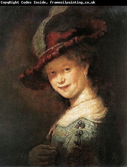 Rembrandt Peale Portrait of the Young Saskia